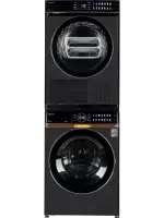 Сушильная машина HIBERG HDQ11 - 10 B + Стиральная машина HIBERG i-DDQ10 - 814 B с тепловым насосом, инверторным мотором и прямым приводом