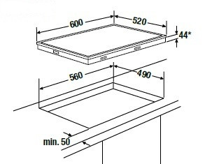 Поверхность KUPPERSBUSCH eke6342.2ed купить с доставкой по Москве и Московской области в интернет-магазине АваТехно
