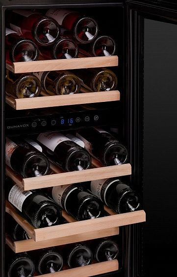 Винный шкаф DUNAVOX  exclusive dx-32.88dbk купить с доставкой по Москве и Московской области в интернет-магазине АваТехно