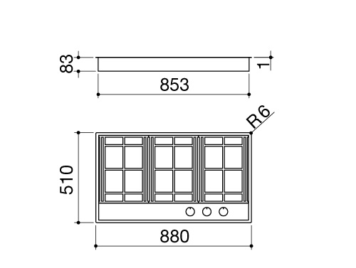 Варочная поверхность BARAZZA 1PLE2D купить с доставкой по Москве и Московской области в интернет-магазине АваТехно