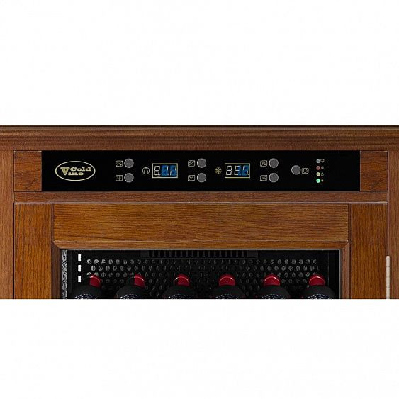 Винный шкаф COLDVINE C108-WN1 (Classic) купить с доставкой по Москве и Московской области в интернет-магазине АваТехно