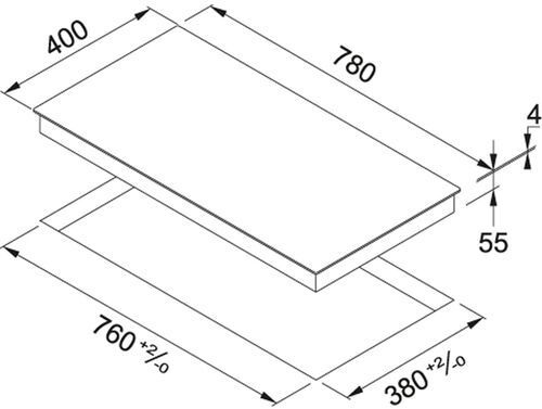 Индукционная варочная поверхность Franke FHSM8033IBK (108.0492.718) купить с доставкой по Москве и Московской области в интернет-магазине АваТехно