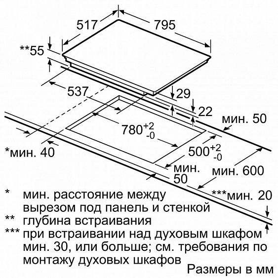 Варочная панель NEFF T58BT20N0 купить с доставкой по Москве и Московской области в интернет-магазине АваТехно