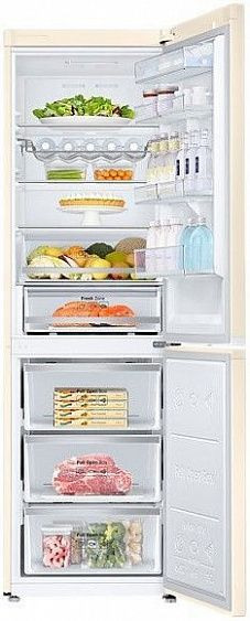 Холодильник Samsung RB38J7830EF бежевый купить с доставкой по Москве и Московской области в интернет-магазине АваТехно