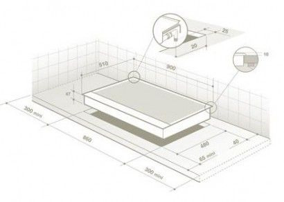 Поверхность DE DIETRICH dtg 1195 x купить с доставкой по Москве и Московской области в интернет-магазине АваТехно