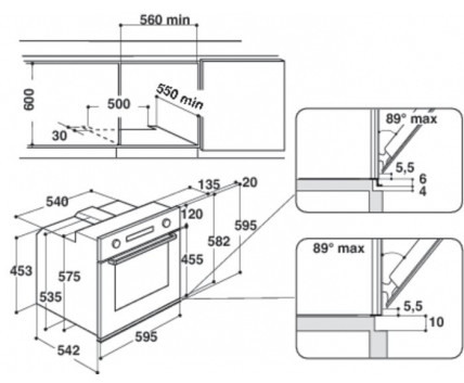 Духовой шкаф WHIRLPOOL  akp 745/wh купить с доставкой по Москве и Московской области в интернет-магазине АваТехно
