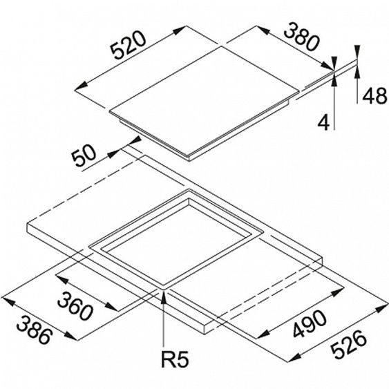 Варочная поверхность Franke FHMT 302 1FLEXI INT черный купить с доставкой по Москве и Московской области в интернет-магазине АваТехно
