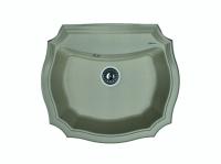 Кухонная мойка FLORENTINA Эмилия 640 серый шелк (20.355.D0640.307)