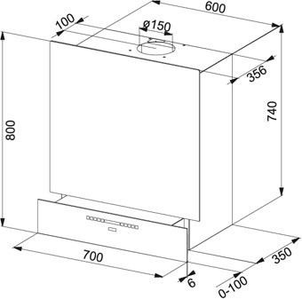 Вытяжка Franke FCR 708 купить с доставкой по Москве и Московской области в интернет-магазине АваТехно