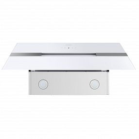 Каминная вытяжка Maunfeld Mersey 90 нержавейка/белое стекло купить с доставкой по Москве и Московской области в интернет-магазине АваТехно