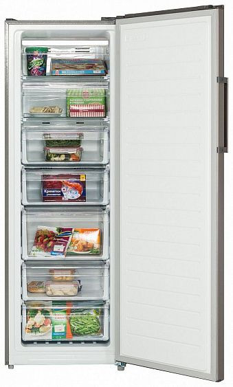 Морозильная камера HIBERG VFR-250D NFX купить с доставкой по Москве и Московской области в интернет-магазине АваТехно