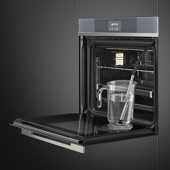 Электрический духовой шкаф Smeg SFP 6104 STS купить с доставкой по Москве и Московской области в интернет-магазине АваТехно