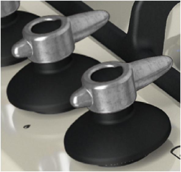 Газовая панель TEKA EH 60 4G AI AL TR CI NAT ANTHR. O SILVER купить с доставкой по Москве и Московской области в интернет-магазине АваТехно