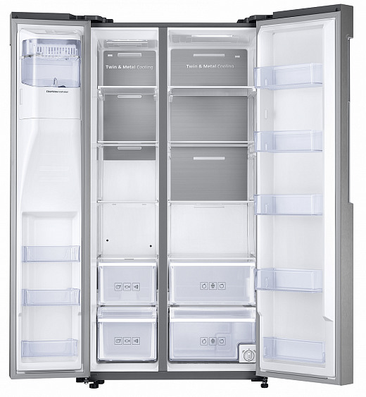 Холодильник Samsung RS58K6537SL серебристый купить с доставкой по Москве и Московской области в интернет-магазине АваТехно