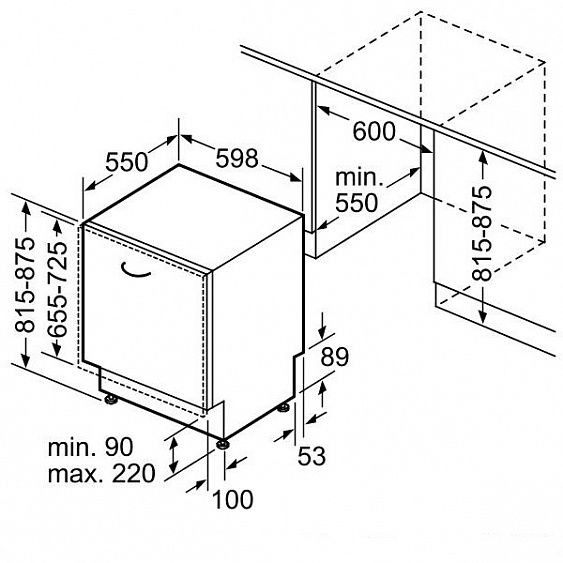 Посудомоечная машина BOSCH smv 59t10 купить с доставкой по Москве и Московской области в интернет-магазине АваТехно