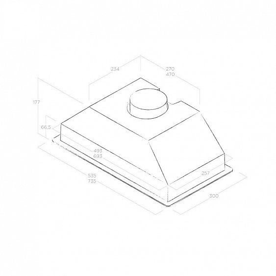 Вытяжка ELICA ERA CBL/A/52 купить с доставкой по Москве и Московской области в интернет-магазине АваТехно