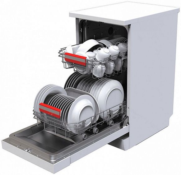 Посудомоечная машина TOSHIBA DW-10F1(W)-RU купить с доставкой по Москве и Московской области в интернет-магазине АваТехно