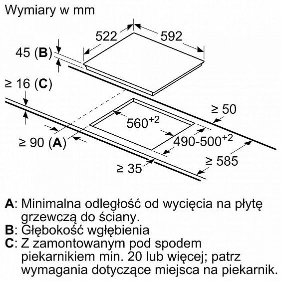 Поверхность BOSCH PKE 611FP1E купить с доставкой по Москве и Московской области в интернет-магазине АваТехно