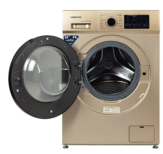 Стиральная машина Hiberg WQ4 - 814 G купить с доставкой по Москве и Московской области в интернет-магазине АваТехно