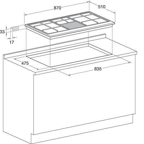 Поверхность HOTPOINT-ARISTON PHN 961 TS IX/HA купить с доставкой по Москве и Московской области в интернет-магазине АваТехно
