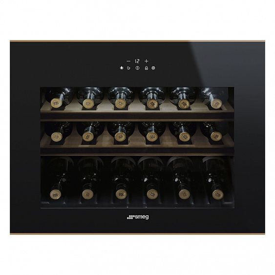 Винный шкаф Smeg CVI618NRS купить с доставкой по Москве и Московской области в интернет-магазине АваТехно