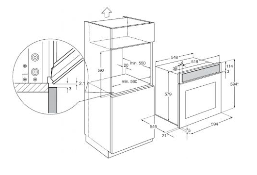 Духовой шкаф ELECTROLUX eoa 95751 bx купить с доставкой по Москве и Московской области в интернет-магазине АваТехно