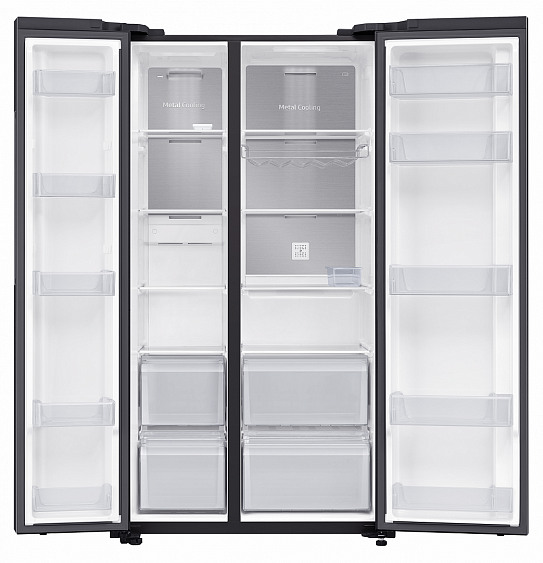 Холодильник Samsung RS61R5041B4 черный купить с доставкой по Москве и Московской области в интернет-магазине АваТехно