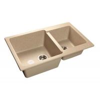 Мойка GRANFEST Practic GF-P780K (780х510) Песочный 302 2-секц. 429640