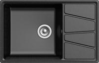 Кухонная мойка GRANFEST GF-V-780L черный