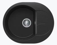 Кухонная мойка POLYGRAN Atol-620 №16 чёрный