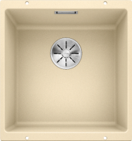 Кухонная мойка BLANCO SUBLINE 400-U SILGRANIT шампань с отв.арм. InFino (арт.523428)