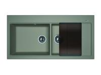 Кухонная мойка FLORENTINA Россана серый шелк (20.335.E1000.307)