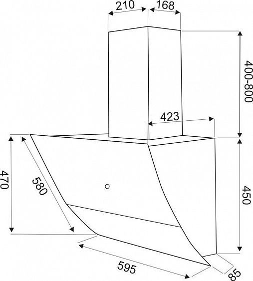 Вытяжка EXITEQ EX-1106 купить с доставкой по Москве и Московской области в интернет-магазине АваТехно