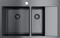 Кухонная мойка OMOIKIRI Akisame 78-2-GM-L(арт.4973101)