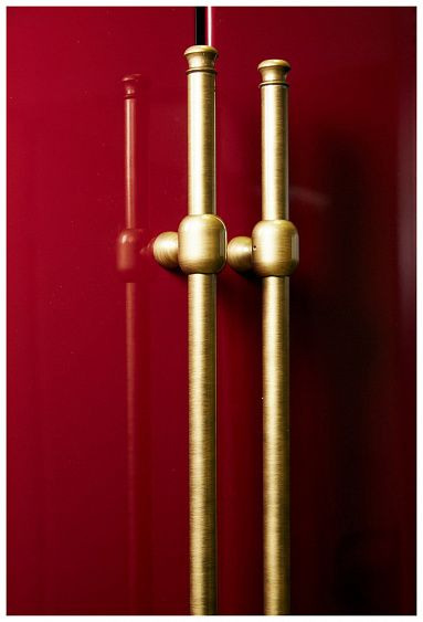 Холодильник IO MABE ORE24CGHFRR бордо, ручки золото/бронза купить с доставкой по Москве и Московской области в интернет-магазине АваТехно