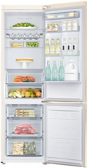 Холодильник Samsung RB37J5225EF бежевый купить с доставкой по Москве и Московской области в интернет-магазине АваТехно