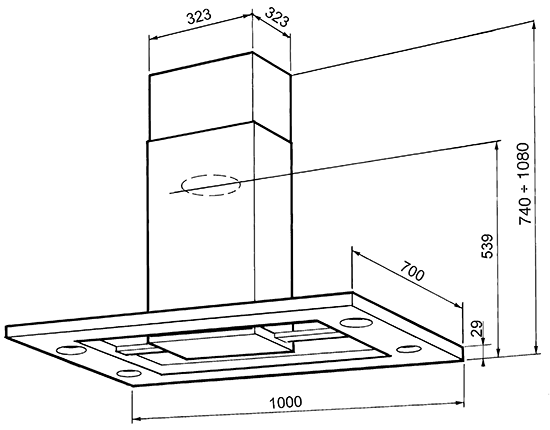 Вытяжка SMEG KSIV960XE купить с доставкой по Москве и Московской области в интернет-магазине АваТехно