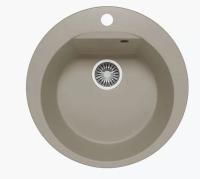 Кухонная мойка POLYGRAN Atol-520 №302 песочный