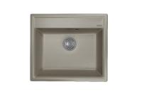 Кухонная мойка FLORTEK Консул 570 серый шелк (23.020.D0570.307)