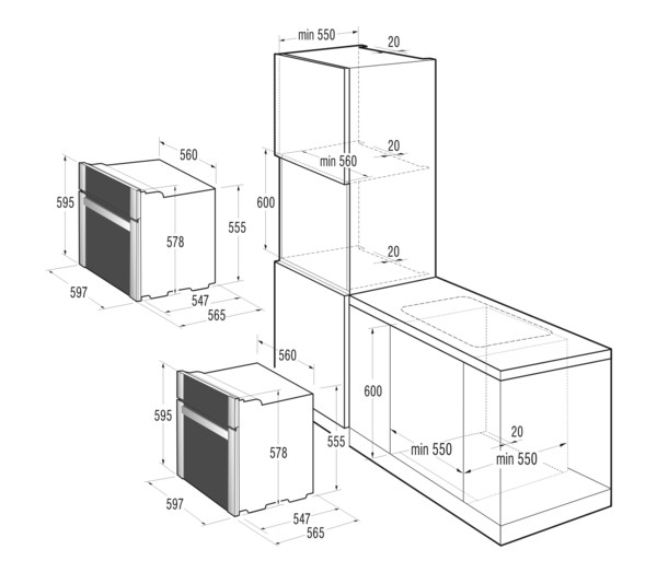 Духовой шкаф GORENJE gp 852 b купить с доставкой по Москве и Московской области в интернет-магазине АваТехно