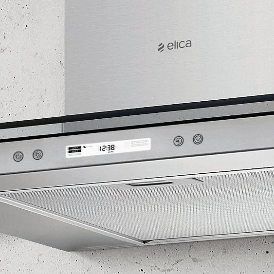 Вытяжка ELICA FLAT GLASS PLUS IX/A/90 (PRF0097368A) купить с доставкой по Москве и Московской области в интернет-магазине АваТехно