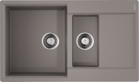 Кухонная мойка OMOIKIRI Daisen 86-2-GR (4993475) Artgranit/Leningrad grey