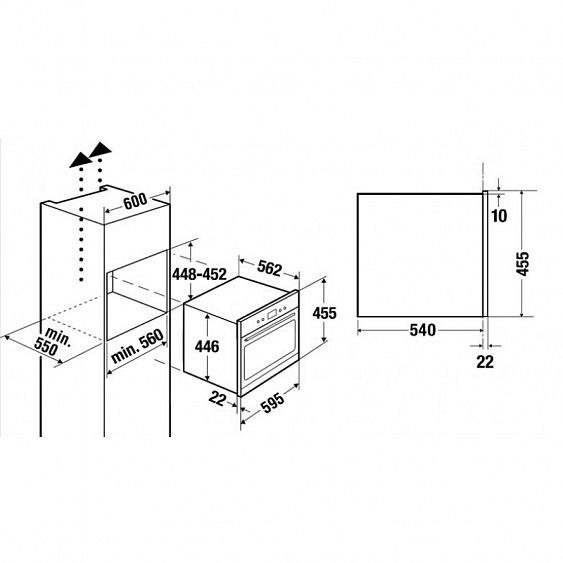 Духовой шкаф KUPPERSBUSCH EEBK 6551.0 WX1 Stainless Steel купить с доставкой по Москве и Московской области в интернет-магазине АваТехно