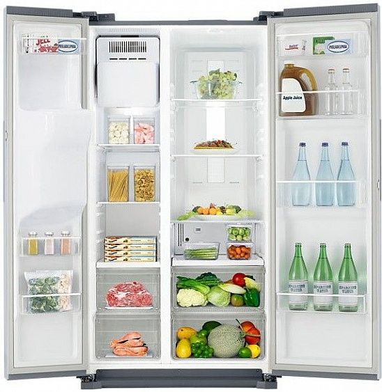 Холодильник Samsung RS7547BHCSP нержавеющая сталь купить с доставкой по Москве и Московской области в интернет-магазине АваТехно