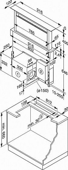 Вытяжка MIELE DA6890 сталь купить с доставкой по Москве и Московской области в интернет-магазине АваТехно