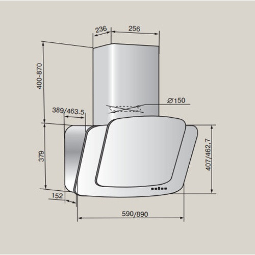 Вытяжка TEKA DCA 60 BLACK 40495402 купить с доставкой по Москве и Московской области в интернет-магазине АваТехно