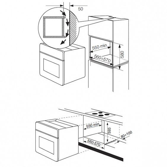 Духовой шкаф ELECTROLUX eob 53001 r купить с доставкой по Москве и Московской области в интернет-магазине АваТехно