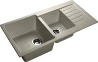 Кухонная мойка GRANFEST Practic GF-P980KL серый