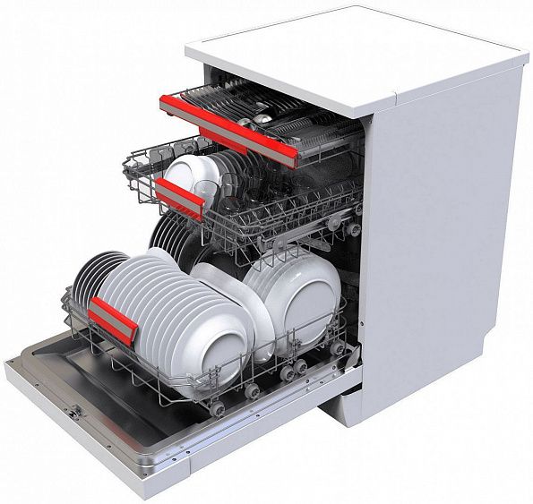 Посудомоечная машина TOSHIBA DW-14F1(W)-RU купить с доставкой по Москве и Московской области в интернет-магазине АваТехно