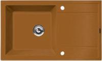 Кухонная мойка FLORENTINA липси 860 коньяк